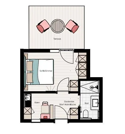 アパート Appartments Bachmuehle