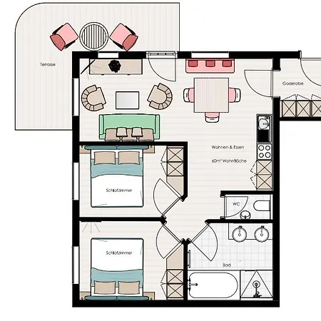 Appartments Bachmühle Apartment Leogang